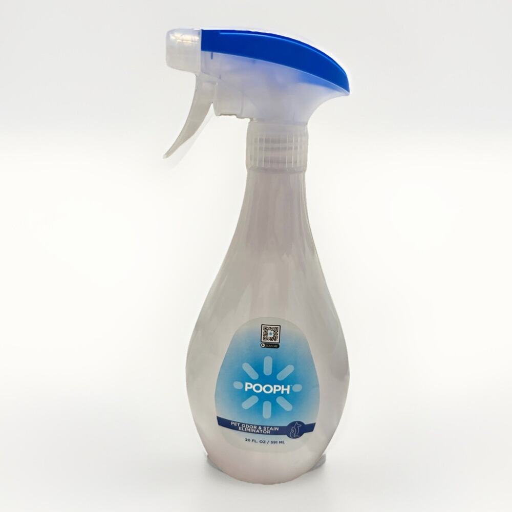 POOPH Pet Odor & Stain Eliminator Spray 20 oz Dog Cat Urine Smell Remover